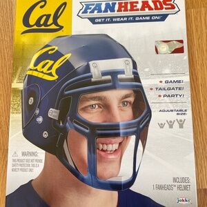 Cal Fanheads Helmets - lot of 8